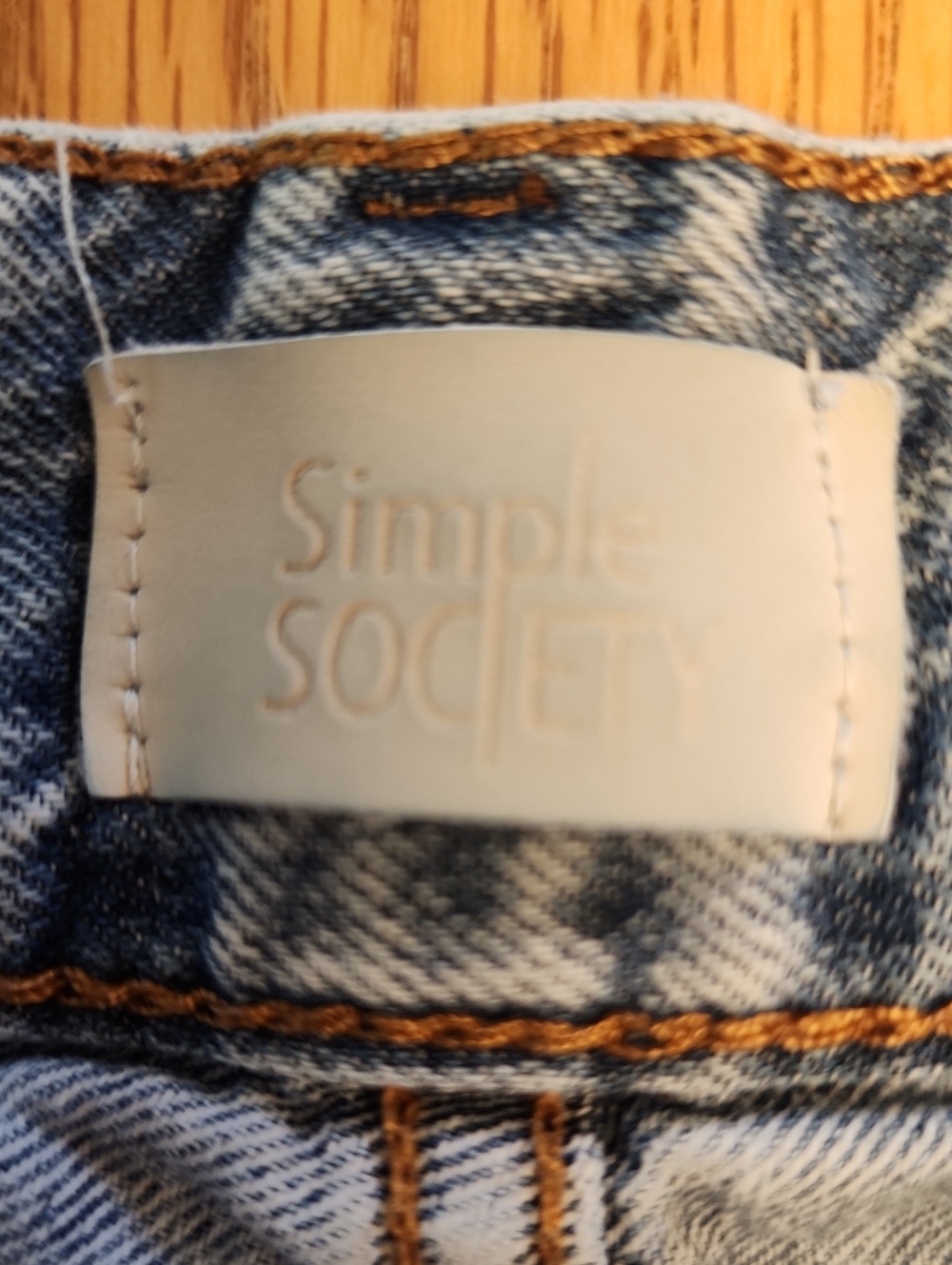 Simple Society Light Blue Wash Jeans - Picture 6 of 16